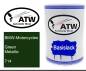 Preview: BMW-Motorcycles, Green Metallic, 714: 500ml Lackdose, von ATW Autoteile West.